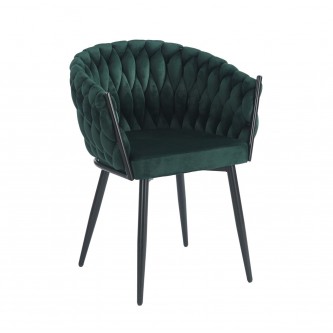 ARA krzesło/zielone velvet