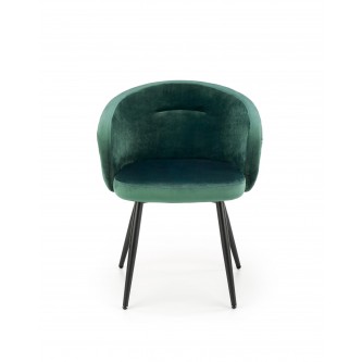 K430 krzesło ciemny zielony (1p2szt)