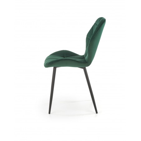 K453 krzesło ciemny zielony