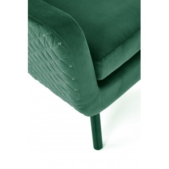 MARVEL fotel wypoczynkowy ciemny zielony / czarny