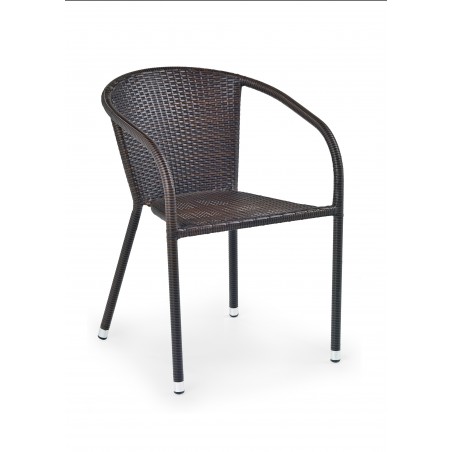 MIDAS krzesło ciemny brąz (1p1szt)