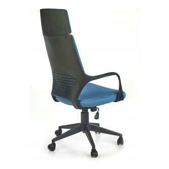 VOYAGER fotel gabinetowy czarny / niebieski