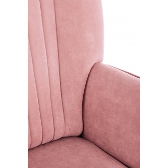 DELGADO fotel wypoczynkowy różowy