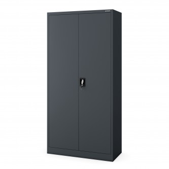 Szafa metalowa wielofunkcyjna DAWID, 900 x 1850 x 450 mm, antracytowa