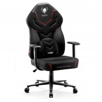 Fotel gamingowy Diablo X-Gamer 2.0 Normal Size, Dark Obsidian