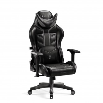 Fotel gamingowy Diablo X-Ray 2.0 King Size, czarno-szary