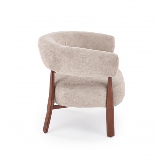 UDON fotel wypoczynkowy cappuccino / orzech (1p1szt)