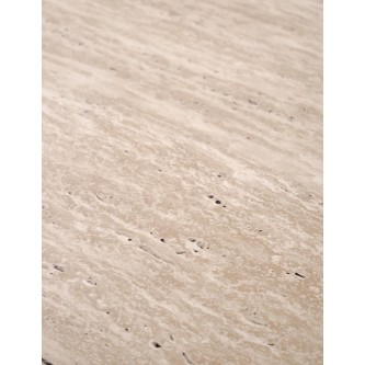 CANOA ława, trawertyn / orzechowy (1p1szt)