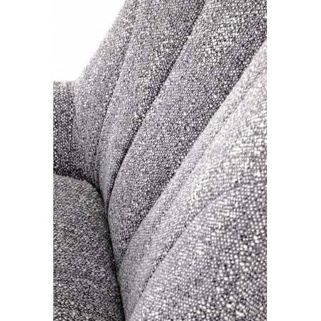 LUIS fotel bujany, popielaty (1p1szt)