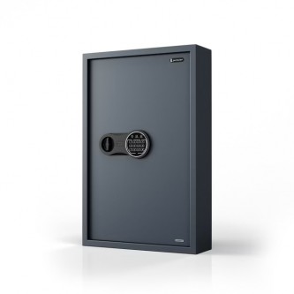 Szafka na klucze elektroniczna z wrzutnią i zamkiem na kod, na 133 klucze, 430x665x130 mm: BRUCE
