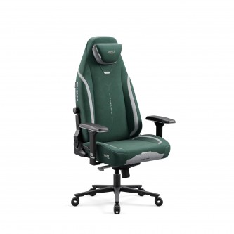 Fotel gamingowy zielony z magnetycznym zagłówkiem Normal Size: Diablo X-Eye Prime Forest Green