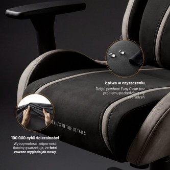 Fotel gamingowy Diablo X-One 2.0 Camel Black – GentlePro™