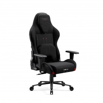 Fotel gamingowy materiałowy czarny Normal Size: Diablo X-One 2.0 Burned Black