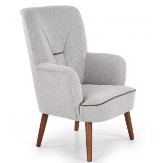 BISHOP fotel wypoczynkowy jasny popiel