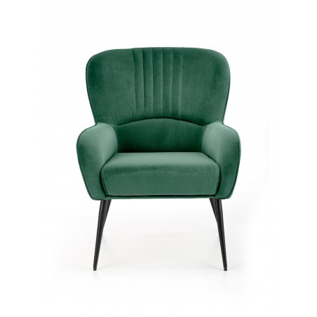 VERDON fotel wypoczynkowy ciemny zielony