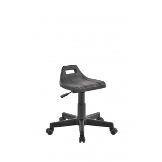 Hoker Specjalistyczny WORKER T BL TS02 PU | Czarny | Poliuretan