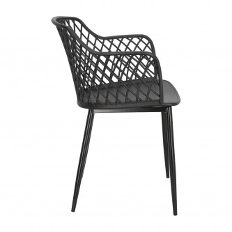 Krzesło Alva Arm black