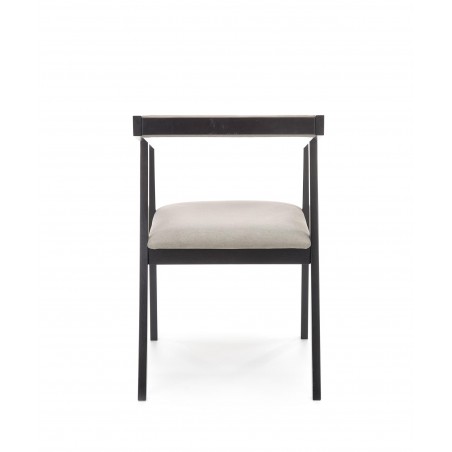 AZUL krzesło czarny / tap. popiel (1p1szt)