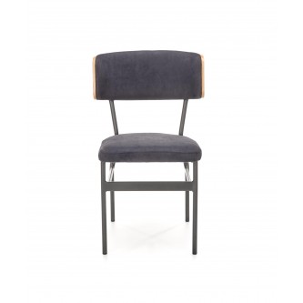 SMART krzesło KR dąb naturalny/czarny