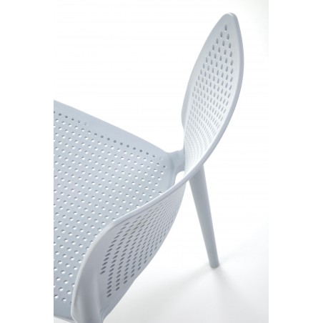K514 krzesło jasny niebieski (1p4szt)