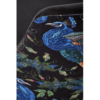 ENDO krzesło czarny / tap: BLUVEL 19 (czarny) (1p1szt)