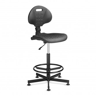 Krzesło Specjalistyczne NARGO RB-BL ST26-BL | Ring Base | Czarna Stalowa Podstawa