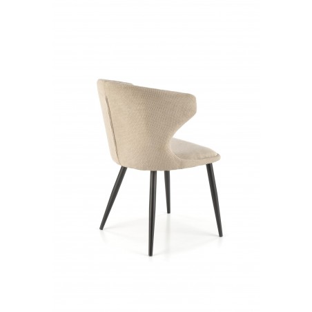 K496 krzesło ciemny beżowy (1p2szt)