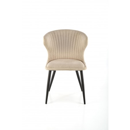 K496 krzesło ciemny beżowy (1p2szt)