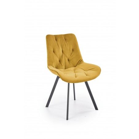 K519 krzesło musztardowy (1p2szt)