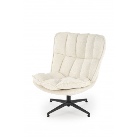 FOFANA fotel wypoczynkowy kremowy