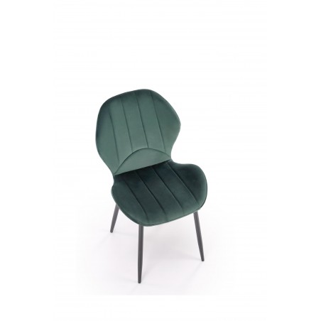 K538 krzesło ciemny zielony (1p4szt)