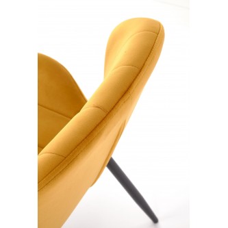 K538 krzesło musztardowy (1p4szt)