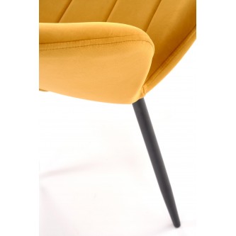 K538 krzesło musztardowy (1p4szt)