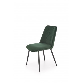 K539 krzesło ciemny zielony (1p4szt)