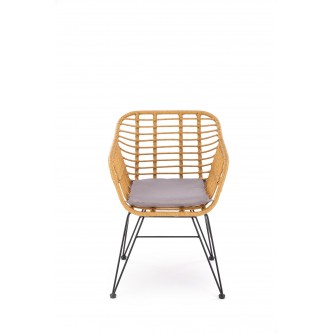 K541 krzesło naturalny / popielaty (1p4szt)