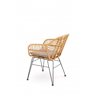 K541 krzesło naturalny / popielaty (1p4szt)
