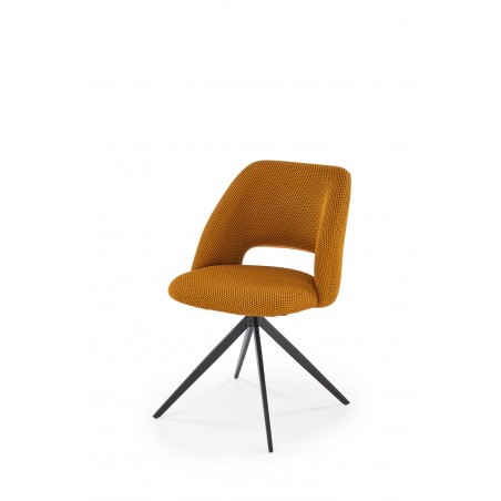 K546 krzesło musztardowy (2p2szt)