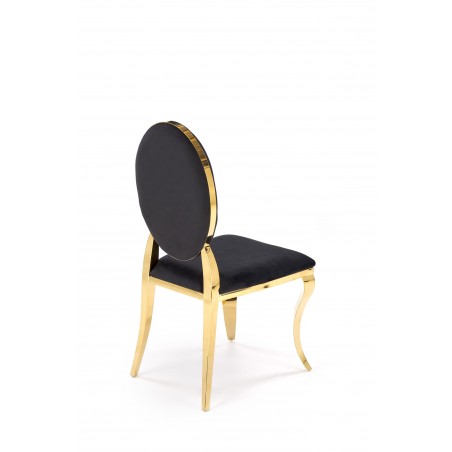K556 krzesło czarny / złoty