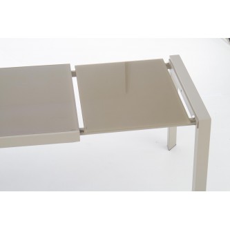 ARABIS stół rozkładany j.brąz/beżowy (2p1szt)