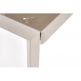 ARABIS stół rozkładany j.brąz/beżowy (2p1szt)
