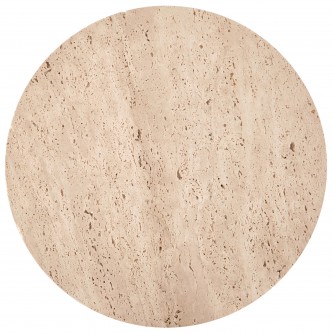 TRAVERSO ława, trawertyn / biały (1p1szt)