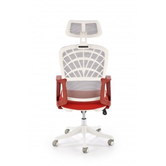 VESUVIO 2 fotel gabinetowy cynamonowy / biały