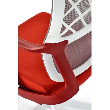 VESUVIO 2 fotel gabinetowy cynamonowy / biały