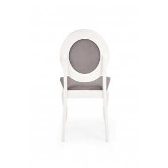 BAROCK krzesło biały / popielaty (12szt)