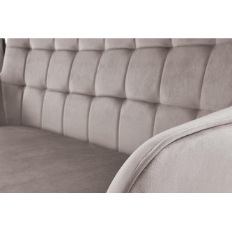CASTEL XL sofa popielaty / czarny