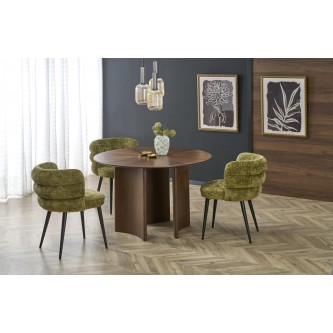 CALDO stół okrągły, orzechowy (2p1szt)