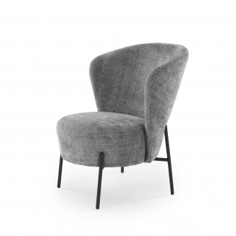 CEZAR fotel wypoczynkowy, popielaty (1p1szt)