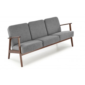 MILANO 3S sofa- popielaty tap. Castel 93 (1p1szt)