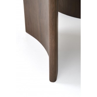 CALDO stół okrągły, orzechowy (2p1szt)