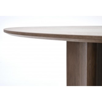 CALDO stół okrągły, orzechowy (2p1szt)